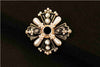 Palace Pearl Cross Brooch