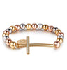 Virgin Mary Charm Cross Bracelets